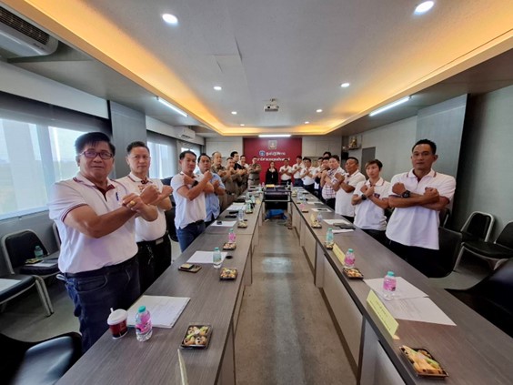 ร่วมประชุมกับคณะกรรมการกต.ตร.สภ.ชัยพฤกษ์ ชี้แจงกิจกรรมการประเมินคุณธรรมและความโปร่งใสในการดำเนินงานของหน่วยงานภาครัฐ